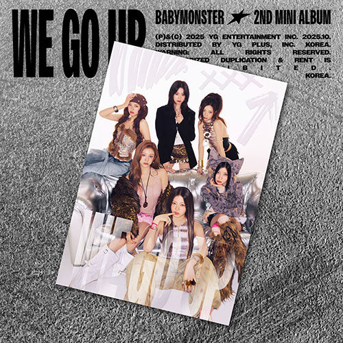 (BABYMONSTER) - 2nd MINI ALBUM [WE GO UP] (POSTCARD Ver.)