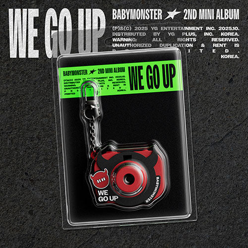 (BABYMONSTER) - 2nd MINI ALBUM [WE GO UP] (MINI BEAM KEYRING Ver.)