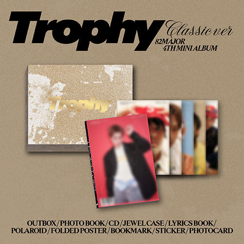 82MAJOR- 4TH MINI ALBUM [Trophy] (Classic ver.)