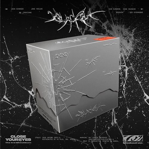 CLOSE YOUR EYES - The 3rd Mini Album [blackout] (breakout ver.)
