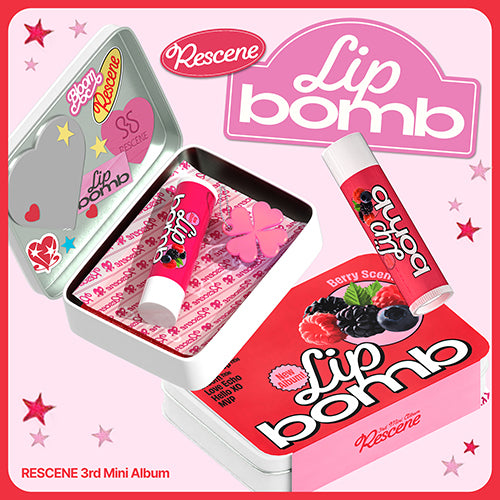 RESCENE- The 3rd Mini Album [lip bomb] (QR) (lip balm ver.)