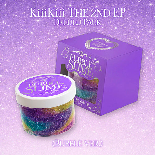 KiiiKiii (키키) - The 2nd EP [Delulu Pack] Bubble. Version