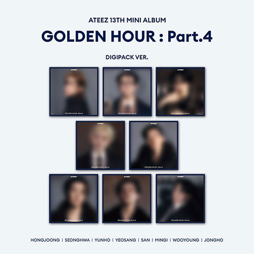 ATEEZ - GOLDEN HOUR : Part.4 [13th Mini Album - Digipack Ver.]