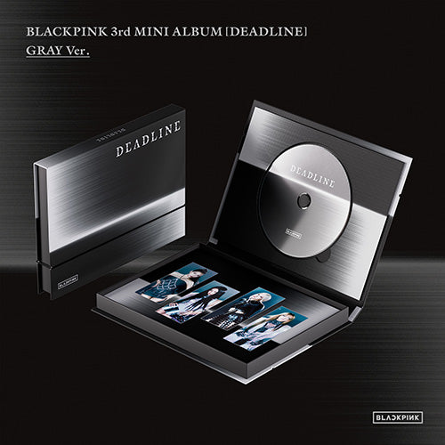 BLACKPINK - DEADLINE [3rd Mini Album - GRAY Ver.]