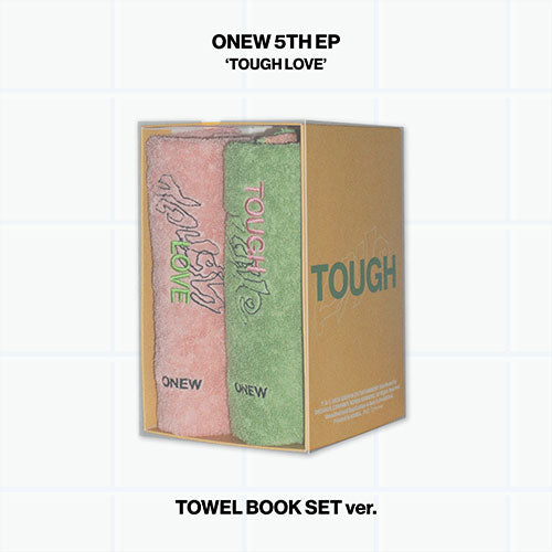 SHINEE ONEW - TOUGH LOVE [5th Mini Album - TOWEL BOOK Ver.]