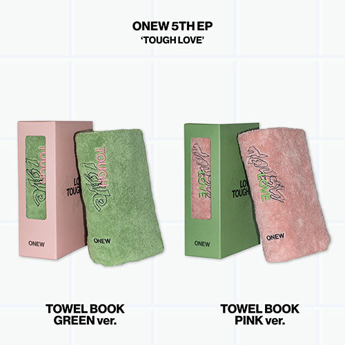 SHINEE ONEW - TOUGH LOVE [5th Mini Album - TOWEL BOOK Ver.]
