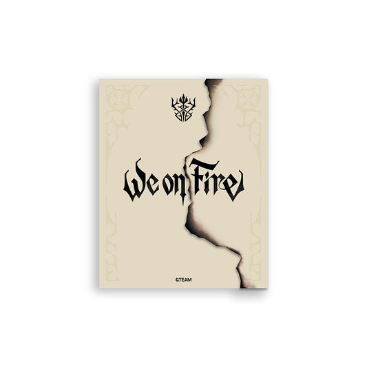 &TEAM - We on Fire [3rd EP Album - Limited Edition]