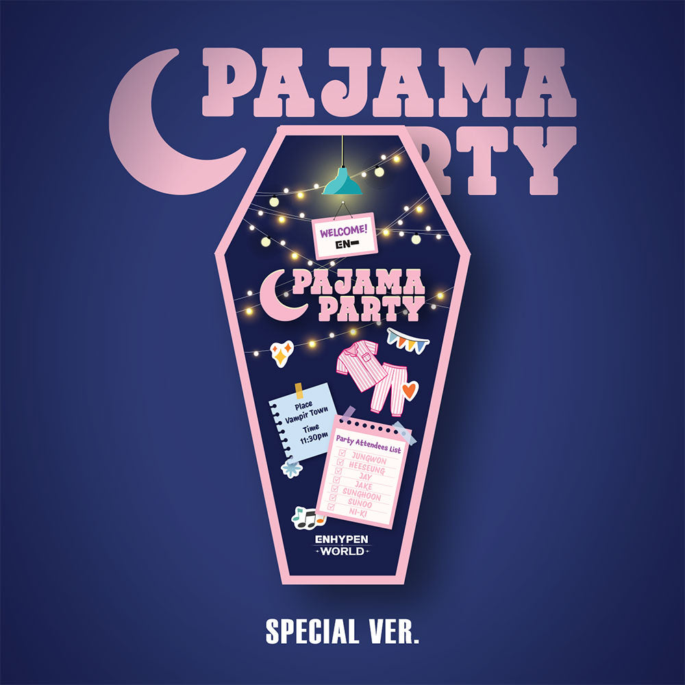 ENHYPEN - World Coupon Card Collection [PAJAMA PARTY SPECIAL Ver.]