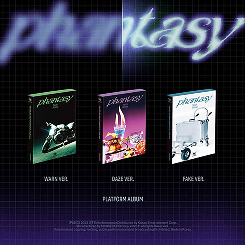 THE BOYZ - PHANTASY: PT. 2 SIXTH SENSE [2nd Album - Platform Ver.]