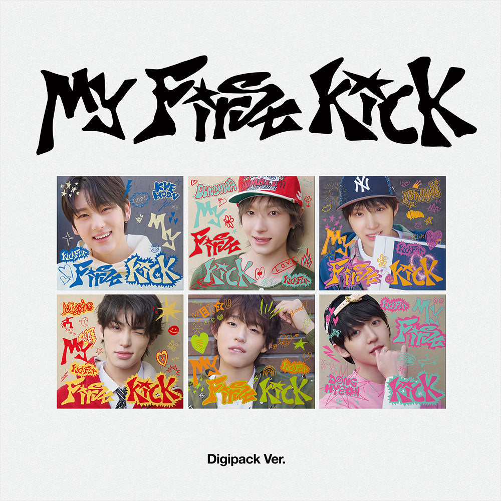 KickFlip - My First Kick [4th Mini Album - Digipack Ver.]