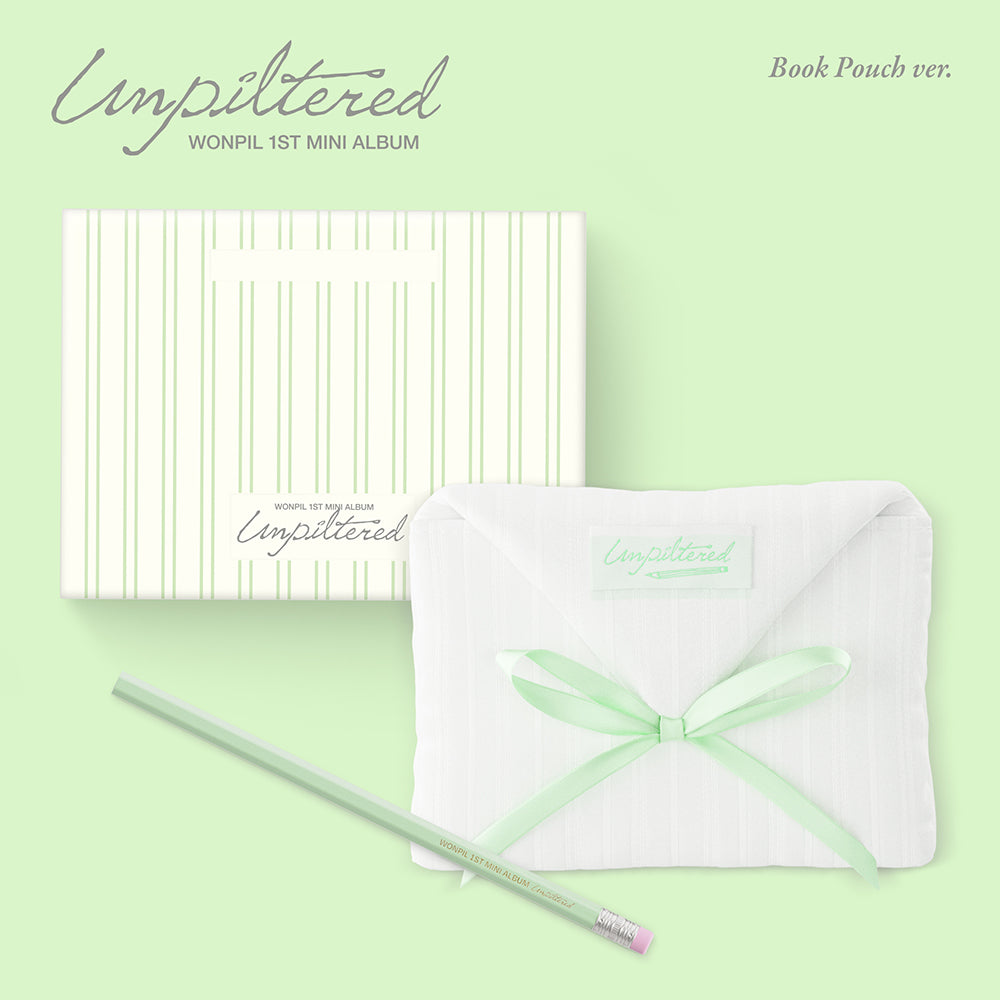 WONPIL (DAY6) - Unpiltered [1st Mini Album - Book Pouch Ver.]