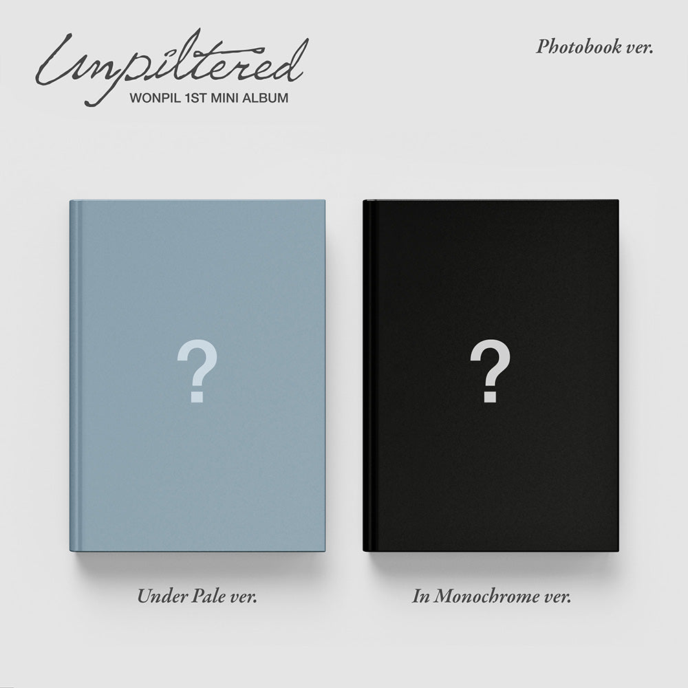 WONPIL (DAY6) - Unpiltered [1st Mini Album - Photobook Ver.]