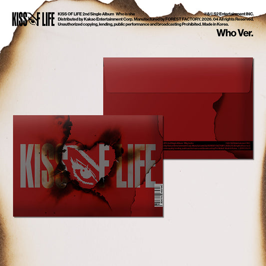 KISS OF LIFE - Who is she [2nd Single Album - Who Ver.]