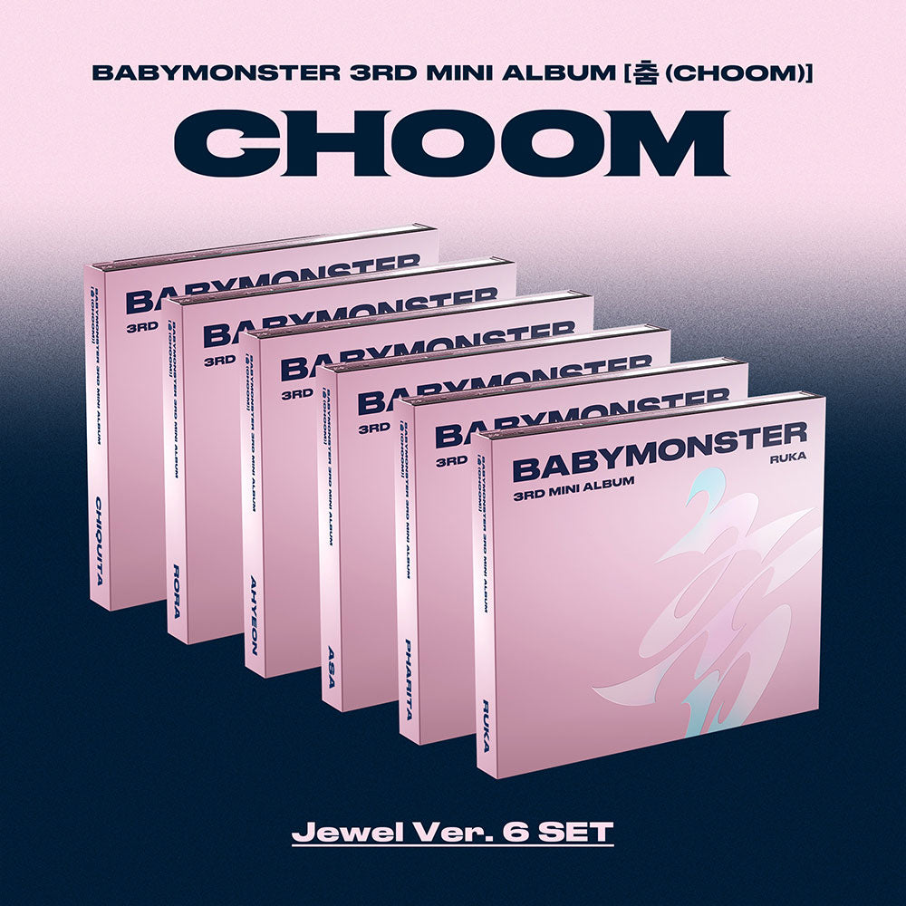 BABYMONSTER - CHOOM [3rd Mini Album - Jewel Ver.]