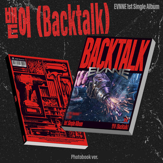 EVNNE - Backtalk [1st Single Album - Photobook Ver.]