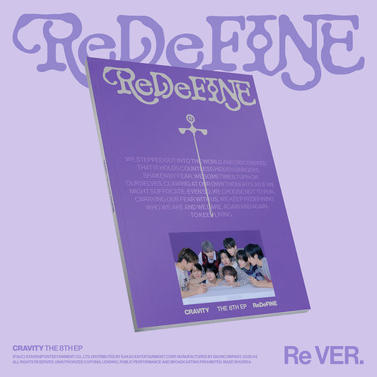 CRAVITY - ReDeFINE [8th EP Album - Re Ver.]