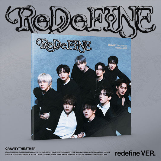 CRAVITY - ReDeFINE [8th EP Album - redefine Ver.]
