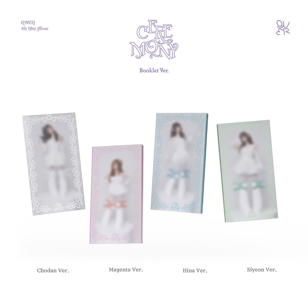 QWER - CEREMONY [4th Mini Album - Booklet Ver.]