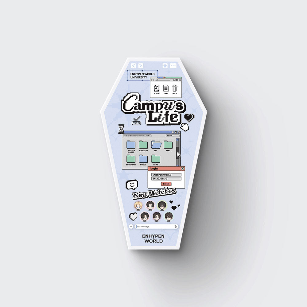 ENHYPEN - World Coupon Card Collection [CAMPUS LIFE SPECIAL Ver.]