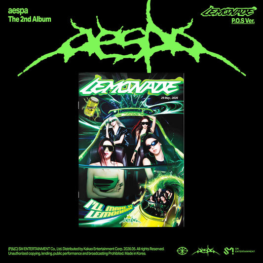 aespa - LEMONADE [2nd Album - P.O.S Ver.]