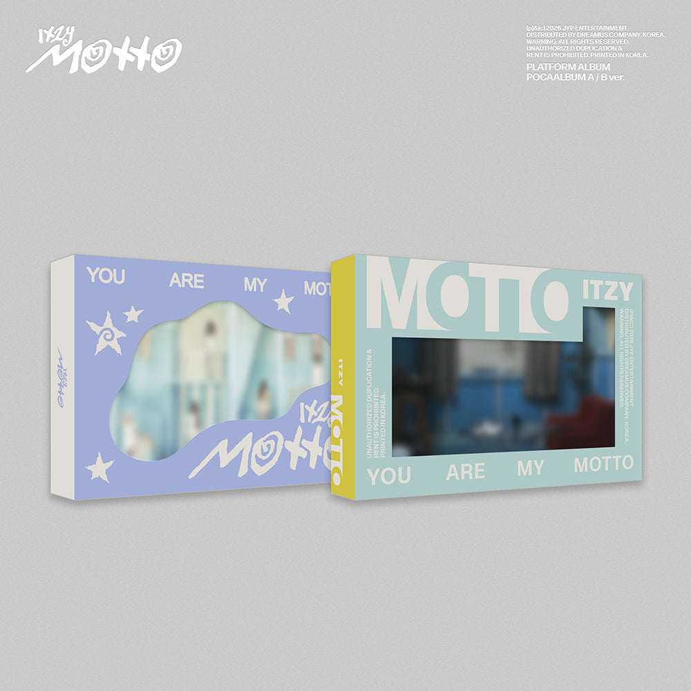 ITZY - Motto [12th Mini Album - POCA Ver.]