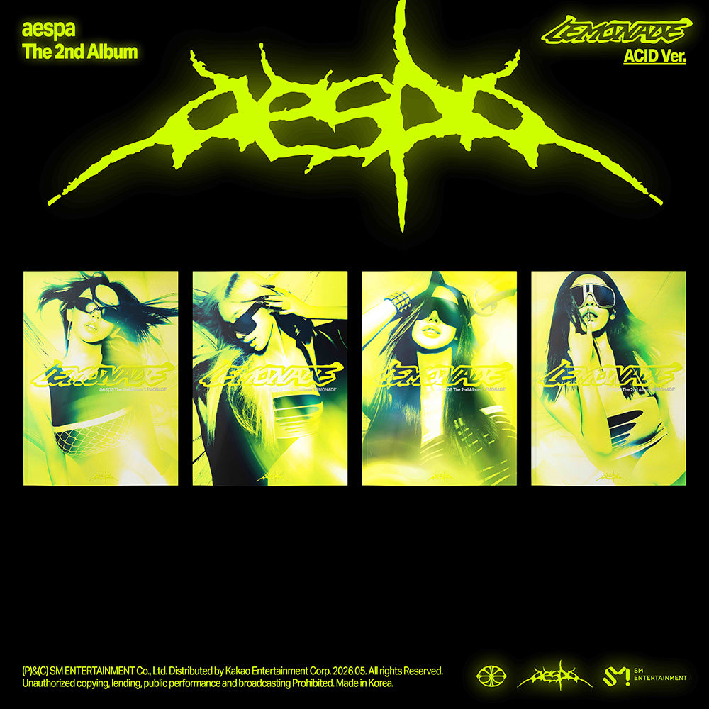 POBs aespa - LEMONADE [2nd Album - ACID Ver.]