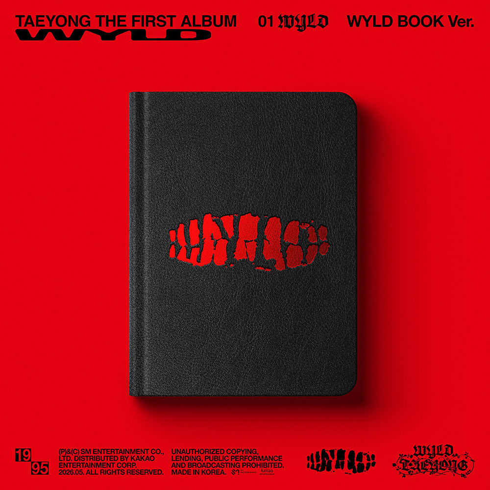 TAEYONG - WYLD [1st Album - WYLD BOOK Ver.]