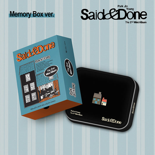 PARK JIN YOUNG - Said & Done [2nd Mini Album - Memory Box Ver.]