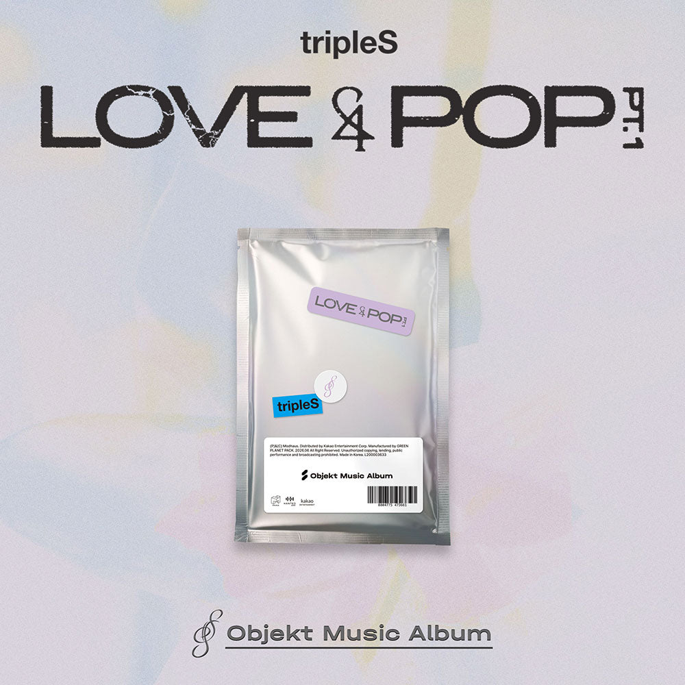 tripleS - LOVE&POP pt.1 [3rd Album - Objekt Music Album Ver.]