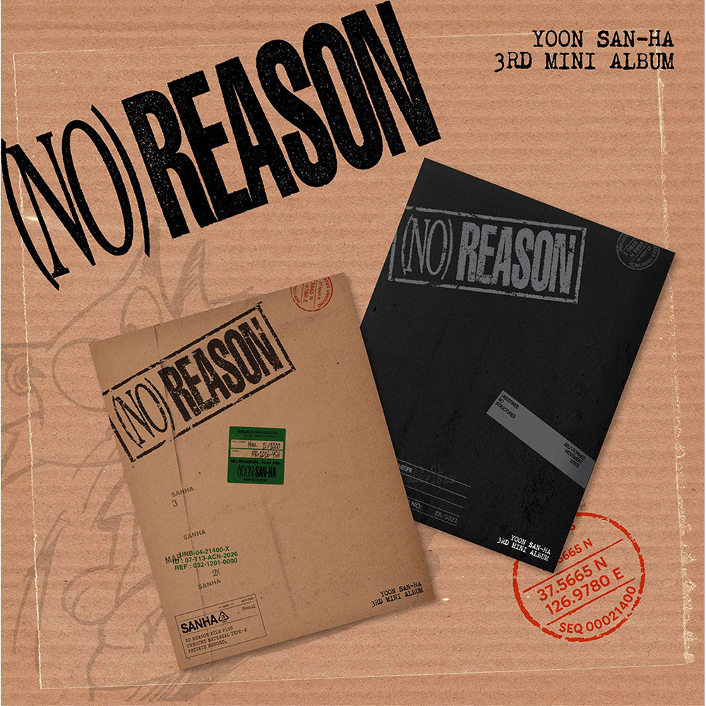 YOON SAN-HA - NO REASON [3rd Mini Album]