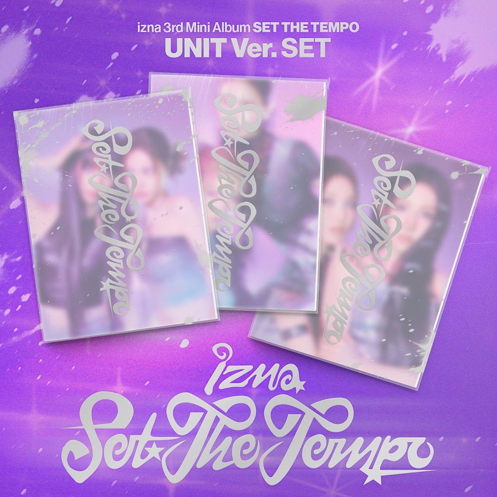 izna - SET THE TEMPO [3rd Mini Album - UNIT Ver.]