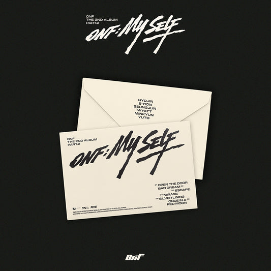 [PRE-ORDER] ONF - ONF:MY SELF [2nd Album Part.2 - PLATFORM Ver.]