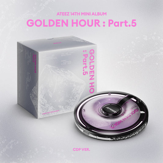 [PRE-ORDER] ATEEZ - GOLDEN HOUR : Part.5 [14th Mini Album - CDP Ver.]