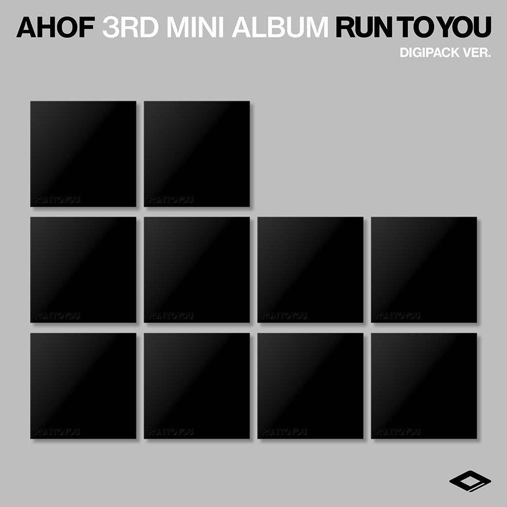 [PRE-ORDER] AHOF - RUN TO YOU [3rd Mini Album - Digipack Ver.]