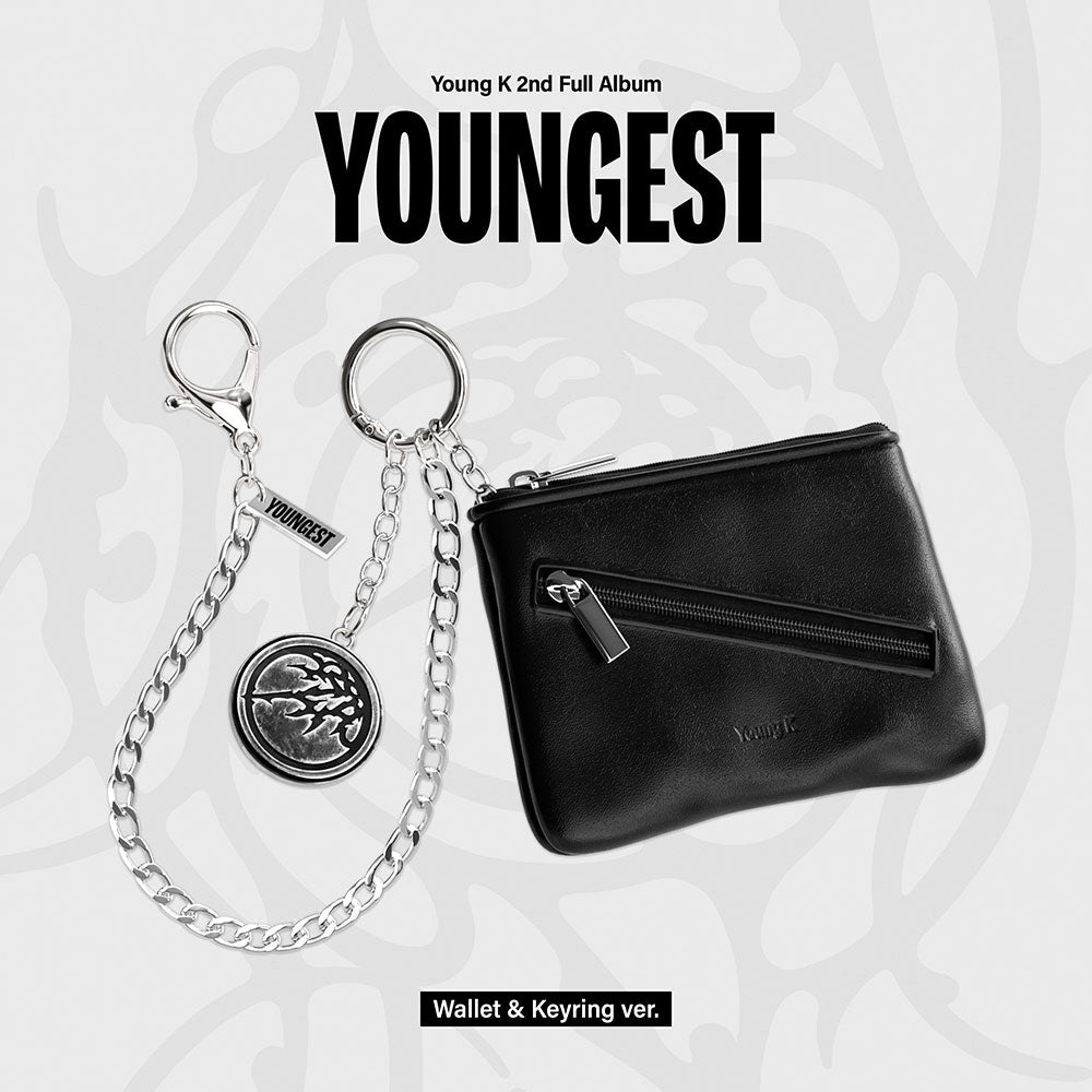 [PRE-ORDER] Young K 2ND FULL ALBUM [ YOUNGEST ] WALLET & KEYRING VER.