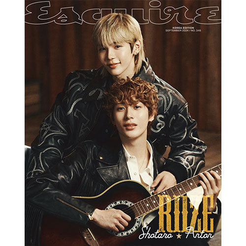 ESQUIRE (Monthly): September [2024] Cover: C-type RIIZE SHOTARO & ANTON