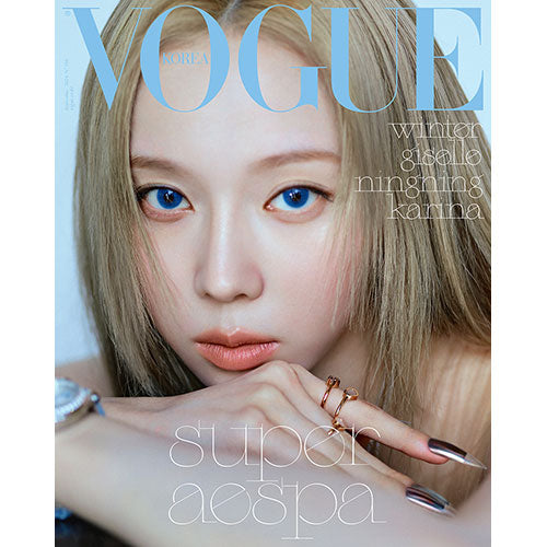 VOGUE KOREA - September 2024 Cover: aespa Winter (Type F)