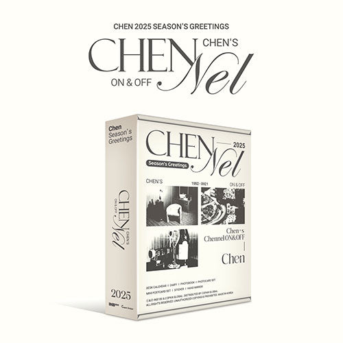 EXO CHEN - 2025 SEASON’S GREETINGS [Chen’s Chennel ON & OFF]