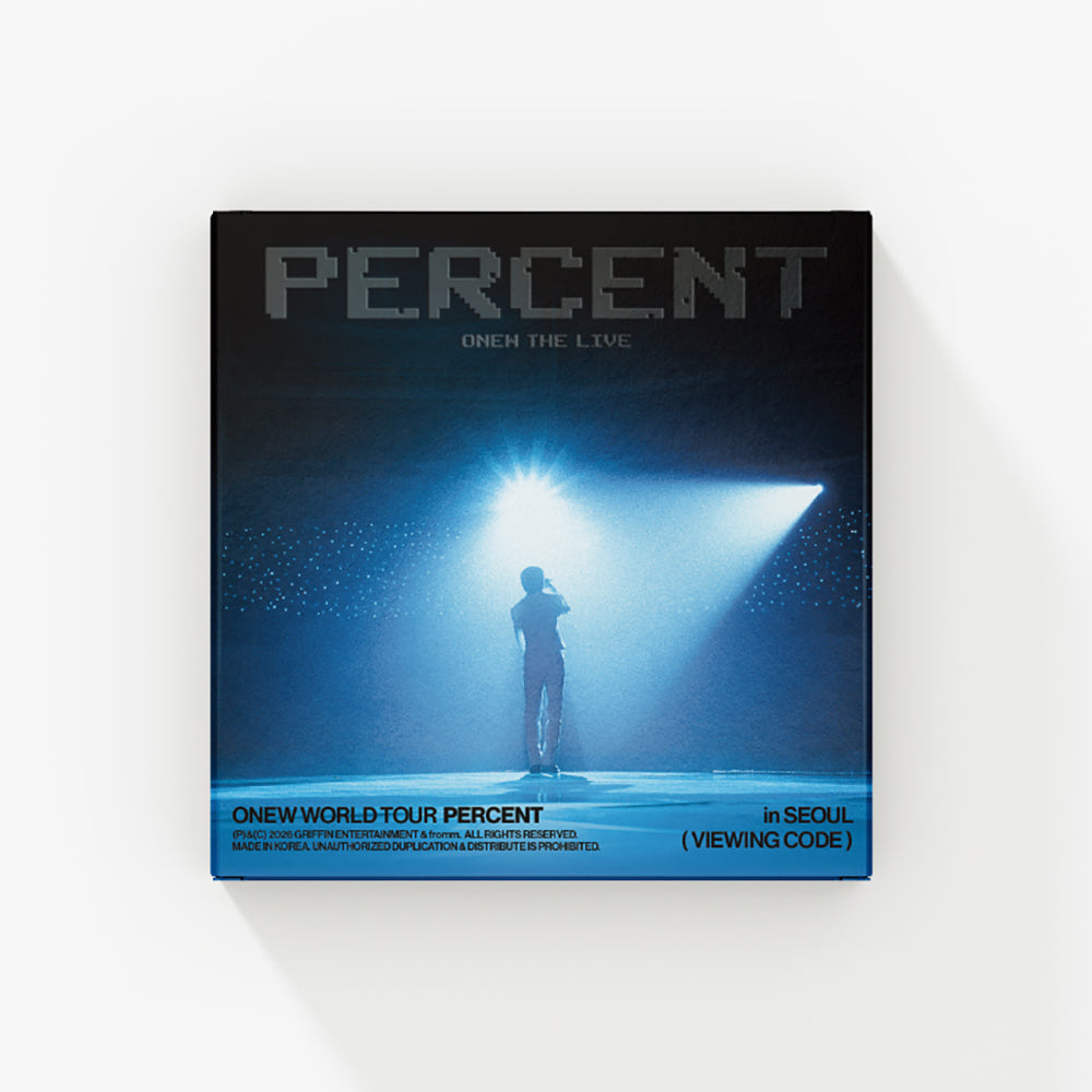 [PRE-ORDER] ONEW - 2025-26 ONEW WORLD TOUR 'ONEW THE LIVE : PERCENT (%)' in SEOUL [Viewing Code]