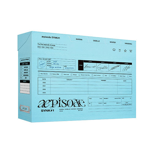 Aespa -  æpisode SYNK#1 Blu-ray