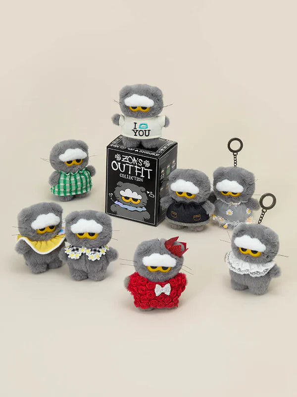 G-DRAGON - ZOA Random Plush Keyring ZO&FRIENDS [LUCKY SHOP POP-UP]