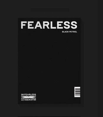 LE SSERAFIM (르세라핌) - [FEARLESS] 1st Mini Album VOL.1 (BLACK PETROL Version)