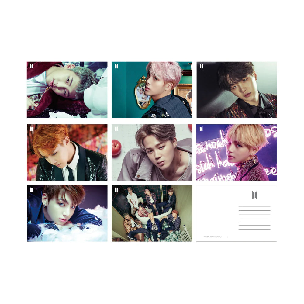 BTS LENTICULAR POSTCARD + PHOTOCARD PACKAGE VER.3 WINGS