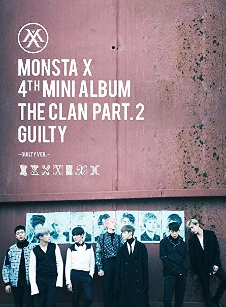 MONSTA X - 4th Mini Album [THE CLAN 2.5 PART.2 GUILTY]