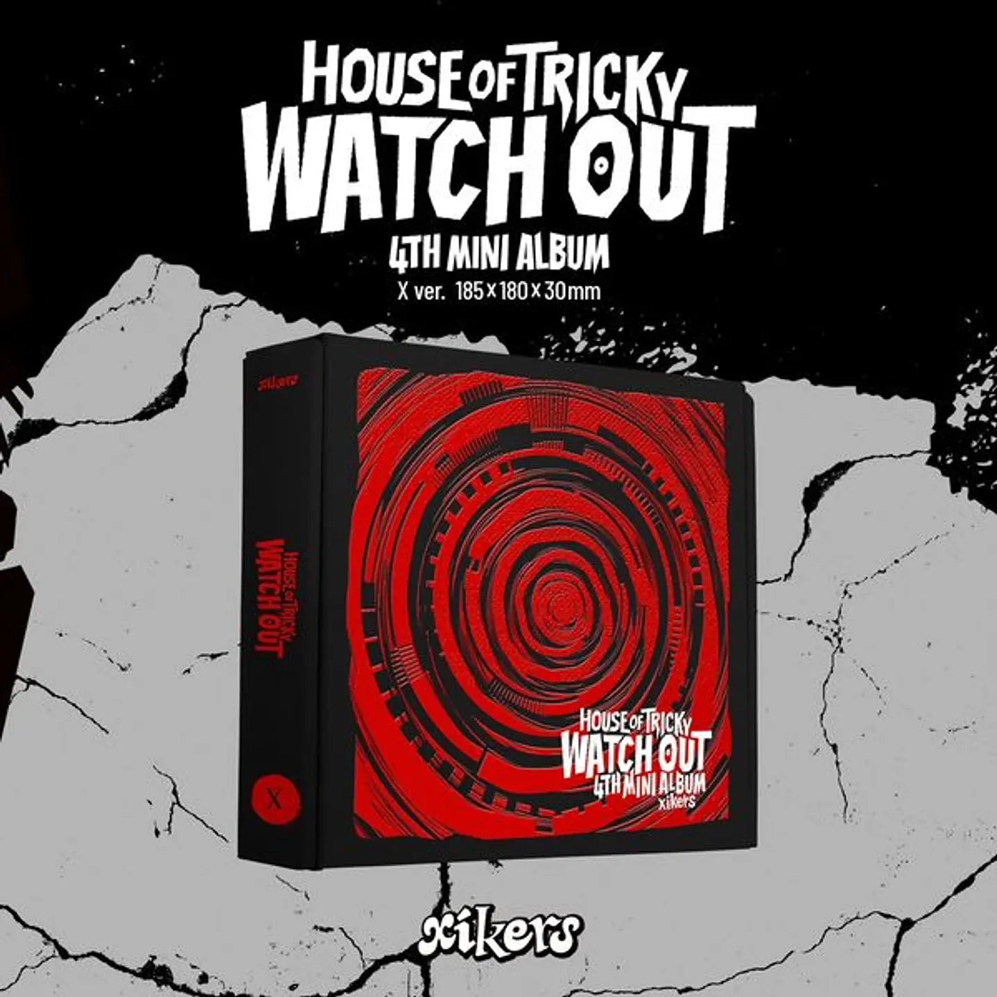 xikers- 4TH MINI ALBUM [HOUSE OF TRICKY : WATCH OUT]:Version Random