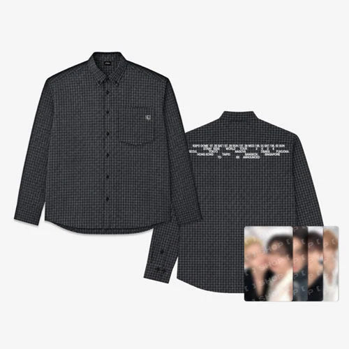STRAY KIDS - [ CHECK SHIRT ] RUN IT OFFICIAL MD + POBs