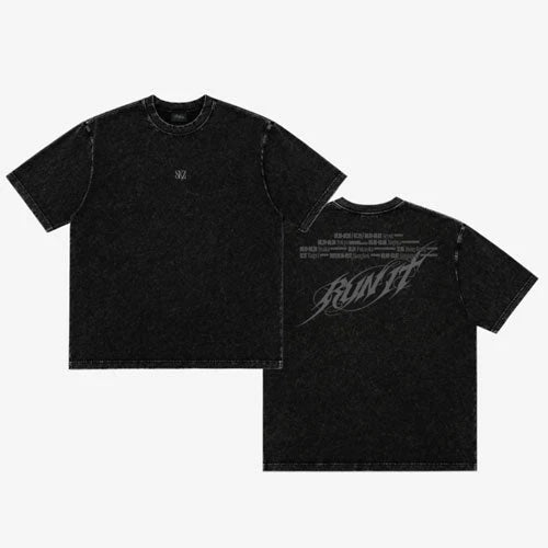 STRAY KIDS - [ T-SHIRT ] RUN IT OFFICIAL MD + POBs