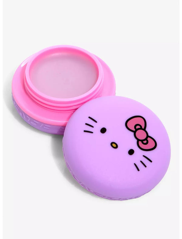 The Creme Shop X Hello Kitty Holiday Macaron Lip Balm (Winter Apple Pie)