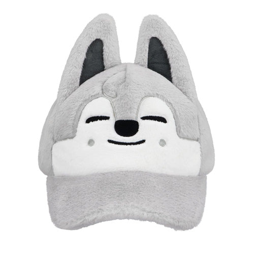 [PRE-ORDER] Stray Kids 6th Fanmeeting - SKZOO Plush Cap [ 'STAY in Our Little House' Official MD]