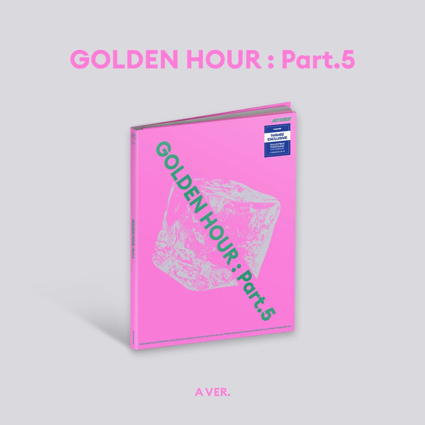 [PRE-ORDER] ATEEZ - GOLDEN HOUR : Part.5 [14th Mini Album]